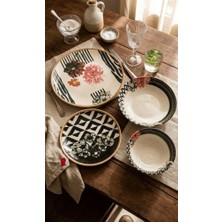 İnter Inter Life Porselen 24 Parça Lüks Yemek Takımı