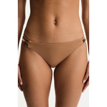 Penti Kahverengi Karla Side Orta Bel Bikini Altı