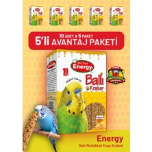 Bird Food Energy Ballı Muhabbet Kuşu Krakeri 10'lu- 5 Adet