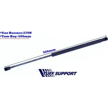 Tuff Bagaj Amortisörü Vw Golf Iı 84-91  (UZUNLUK=500MM BASINÇ=270N) (2 Ad )