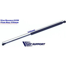 Tuff Bagaj Amortisörü Dacıa Lodgy (Yeni)13 (UZUNLUK=530MM BASINÇ=525N) (2 Ad )