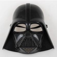 Pileli Store Yıldız Savaşları Star Wars Maskesi Darth Vader Maskesi Siyah Renk (4887)