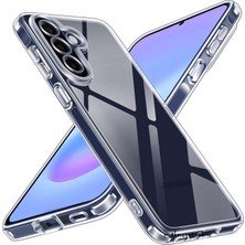 M.TK Moveteck Samsung Galaxy A57 Kılıf Kamera Çıkıntılı Korumalı Yumuşak Şeffaf Silikon Renksiz Kapak