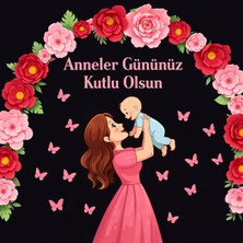 Promisebackdrop2 Anneler Günü Kutlu Olsun,canım Annem Okul Etkinlik Kumaş Fon 150X 200 cm