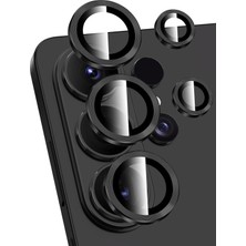 Forzacase Samsung Galaxy S26 Ultra ile Uyumlu Kamera Camı Lens Koruyucu Halka Seti - FC381