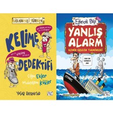Eğlenceli Bilgi Yayınları Kelime Dedektifi Çılgın Ekler Muhteşem Kökler ve Yanlış Alarm - Komik Gelecek Tahminleri (Yaşar Bayraktar)