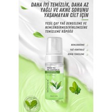 MONDSUB Yeşil Çay Yağ Dengeleyici & Nemlendirici Yüz Temizleme Köpüğü – Derin Temizleyici (120ML)