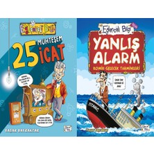 Eğlenceli Bilgi Yayınları 25 Muhteşem Icat ve Yanlış Alarm - Komik Gelecek Tahminleri (Yaşar Bayraktar)
