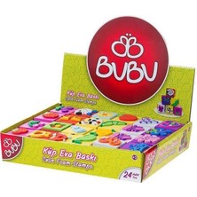 Bubu EB0002 Küp Eva Baskısı 24 Adet