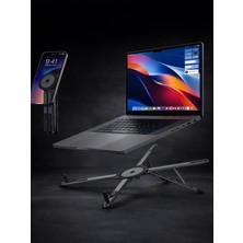 CAILON Cep Boy Portatif 4'ü 1 Arada Manyetik Alüminyum Stand Laptop Tablet Telefon Tutucu Tripod