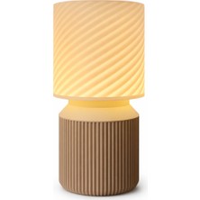 Yapı3D Modern Minimalist Masa Lambası 💡 | Dekoratif Gece Lambası | Sert Plastik Gövde | Şık Tasarım
