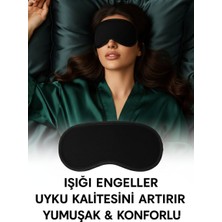 Uydee Uyku Bandı Göz Uyku Bandı Göz Bandı Işık Geçirmez Uyku Bandı Işık Geçirmez 3D Uyku Bandı – Yumuşak ve Konforlu Göz Maskesi – Ayarlanabilir Seyahat Sleep Mask