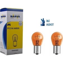 Narva PY21W 12V ( 93 ) Turuncu Ampul 17638 2 Adet