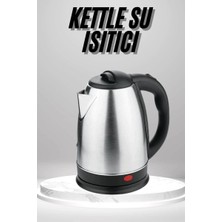 Epilons Su Isıtıcı 220 - 240 V Paslanmaz Çelik Kettle Uzun Ömürlü 2000 Watt