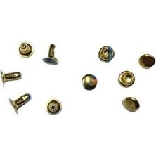 Rivet Perçin - 6mm, Sarı, 1000 Adet