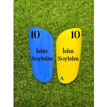 Armadura Kişiye Özel Tekmelik - Renkli-Mavi Sarı - 1 Takım (013)