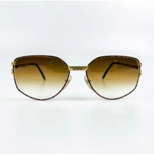 Old Space Vintage 70's Jackques Lassay Metal Vintage Güneş Gözlüğü OSV200563