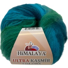 Himalaya Ultra Kaşmir Colors Akrilik El Örgü İpliği 50 gr Renkli Örgü İçin Özel Karışım