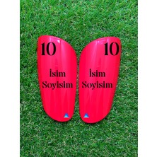 Armadura Kişiye Özel Tekmelik - Renkli-Kırmızı - 1 Takım (004)