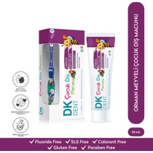 DKDENT Orman Meyveli Fırçalı Çocuk Diş Macunu 50 ml