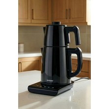 Lorenzo Smart Tea 5 In 1 Konuşan Çay Makinesi Siyah