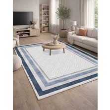 Lioara Home Modern Desen Dijital Baskılı Halı – Kaymaz Taban, Leke Tutmaz, Salon & Oturma Odası Için