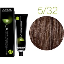 L'Oréal Professionnel İnoa 5.32 Açık Kahve Dore İrize Saç Boyası