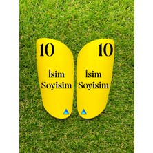 Armadura Kişiye Özel Tekmelik - Renkli-Sarı - 1 Takım (003)