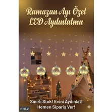 TeknoKapsül Ramazan Perde LED Işık 3 Metre