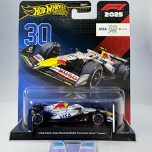 Hot Wheels Premium 1/64 Ölçekli Formula 1 Araba Metal Gövde ile Racing Bulls Takımı #30