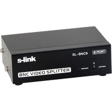 S-Link Sl-Bnc8 8 Ports Bnc Splitter