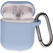 Eco Port Apple Airpods 2 (2.nesil) Hang Kılıf - Mavi