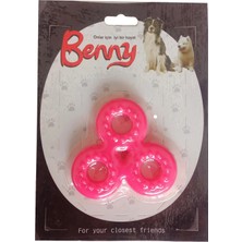 TeknoKapsül Benny Oyuncağı Üçlü H 9 x 9 cm Pembe