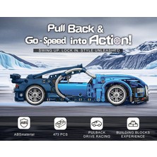 Ekincioğlu 9055-5 Toyse Toys Bricks Speed Mavi -Ekn