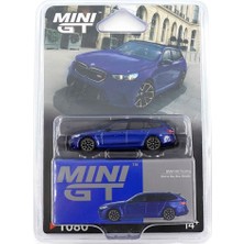 Mini T Mini Gt 1/64 Bmw M5 Touring (G99) Marina Bay Blue Metallic Diecast Model Araba MGT01080-BL