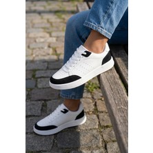 Ekinox Store Kadın Günlük Spor Ayakkabı Beyaz Rahat Taban Sneaker