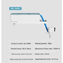 Waterbear WB-2880F Tepe Filtre 1800LT/SAAT