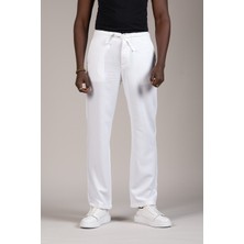 Akçaylar Lyocell Kumaş Beli Lastikli ve Iplikli Yazlık Baggy Pantolon