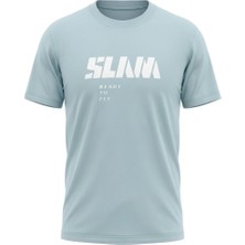 Slam Graphic Mavi Erkek Tshirt