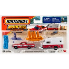 Matchbox Adventure Pack 1961 Ford Ranchero Mbx Travel Trailer Iı Sörf Seti