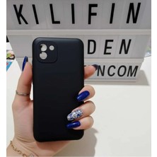 Camkapak Aksesuar Samsung A 04 Silikon Kılıf Modelli