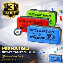 Nistabolje 3 Adet Mıknatıslı Yazı Tahta Silgisi