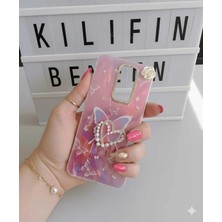 Camkapak Aksesuar Xiaomi Redmi Note 8 Pro Taşlı Kılıf Modeli