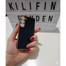 Camkapak Aksesuar Samsung S23 Parlak Şanzelize Kılıf Modeli