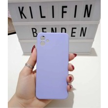 Camkapak Aksesuar Samsung A 04 Silikon Kılıf Modelli