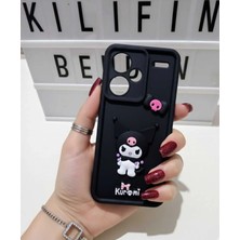 Camkapak Aksesuar Xiaomi Redmi Note 13 Pro Plus Karikatürlü Kılıf Modeli