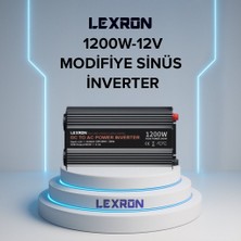 Lexron 1200 Watt 12V Modifiye Sinüs Inverter