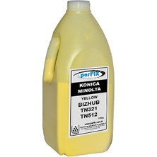 Bezos Rt Km Bızhub TN321 - TN512  Sarı  Japon Toner Tozu  1 kg