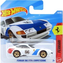 Hot Wheels Ferrari 365 Gtb4 Competizione Beyaz 2/5 62/250