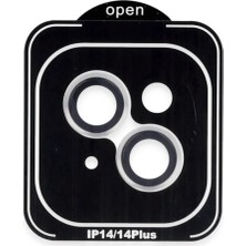 TeknoKapsül Iphone 14 Pvd Metal Kamera Lens - Gümüş